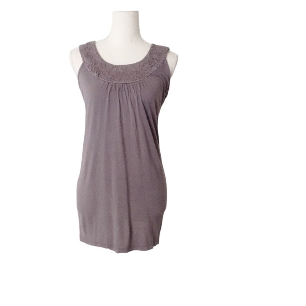 Kische Light Purple Sleeveless Top Size Medium